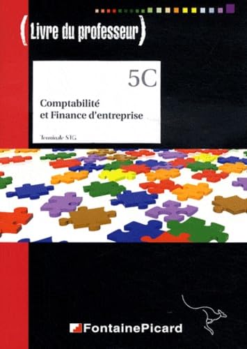 Comptabilité et finance d'entreprise Tle STG: Livre du professeur book