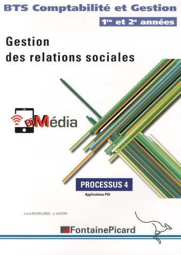 Gestion des relations sociales Processus 4 BTS Comptabilité et Gestion 1re et 2e années: Applications PGI Books