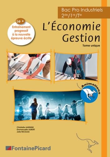ECONOMIE GESTION BAC PRO INDUSTRIELS: Avec Entraînement à l'épreuve écrite Professional & Reference Books