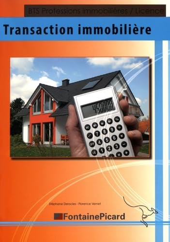 Transaction immobilière BTS Professions immobilières / Licence book
