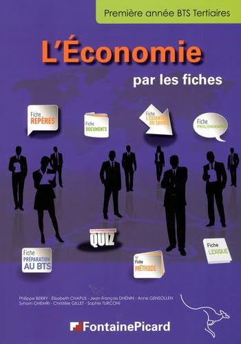 L'Economie par les fiches BTS Tertiaires 1re année book