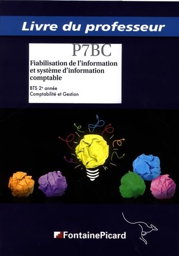 Fiabilisation de l'information et système d'information comptable BTS 2e année Comptabilité et gestion: Livre du professeur book