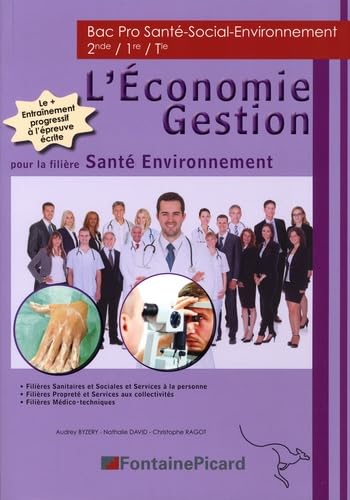 L'économie Gestion Bac pro santé-social-environnement book