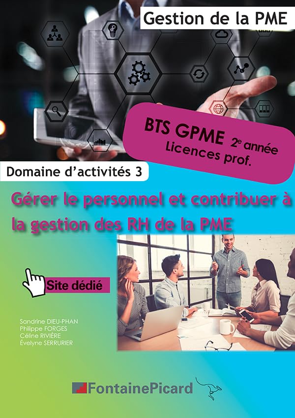 Gérer le personnel et contribuer à la gestion des RH de la PME BTS GPME 2e année/Licences pro: Domaine d'activités 3 book
