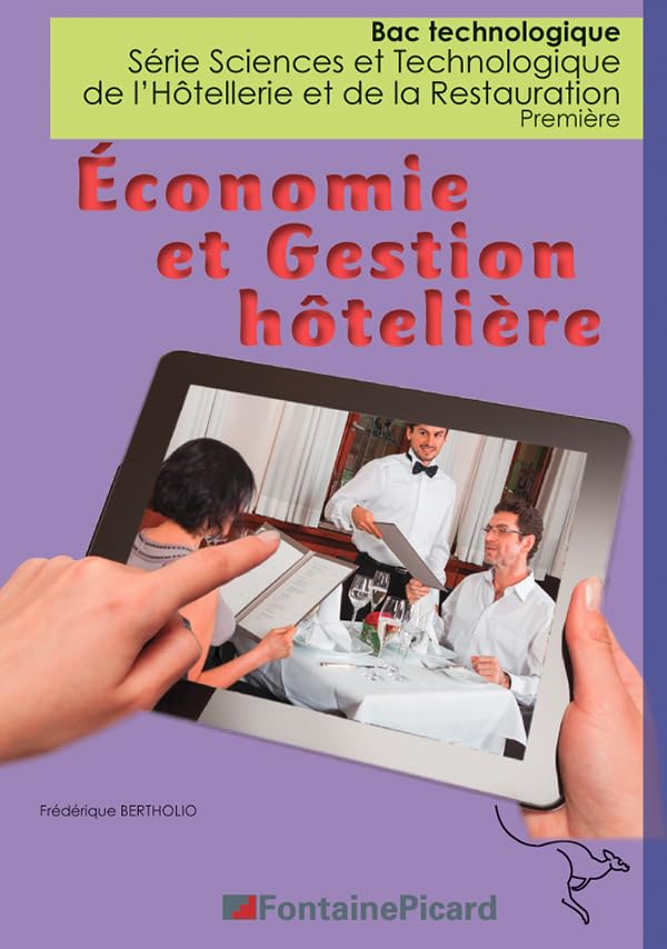 Economie et gestion hôtelière 1re Bac technologique STHR book