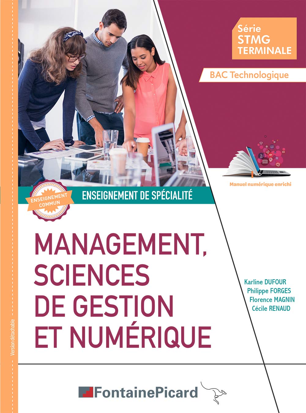 Management, sciences de gestion et numérique Tle STMG Bac technologique book