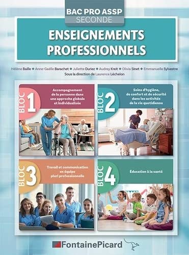 Enseignements professionnels, bac pro ASSP seconde Professional & Reference Books