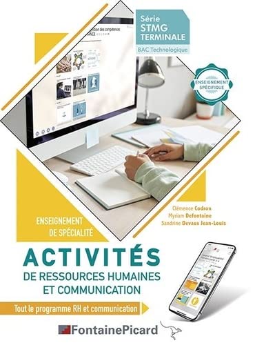 Activités de ressources humaines et communication : série STMG terminale, bac technologique : enseignement de spécialité, enseignement spécifique Professional & Reference Books