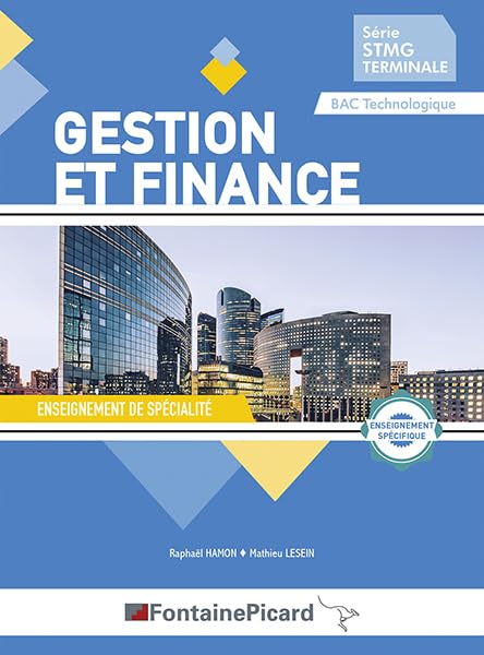 Gestion et finance Tle STMG Bac technologique: Enseignement de spécialité book