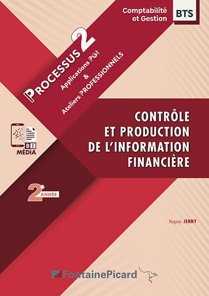 Contrôle et production de l'information financière BTS CG 2e année: Processus 2 book