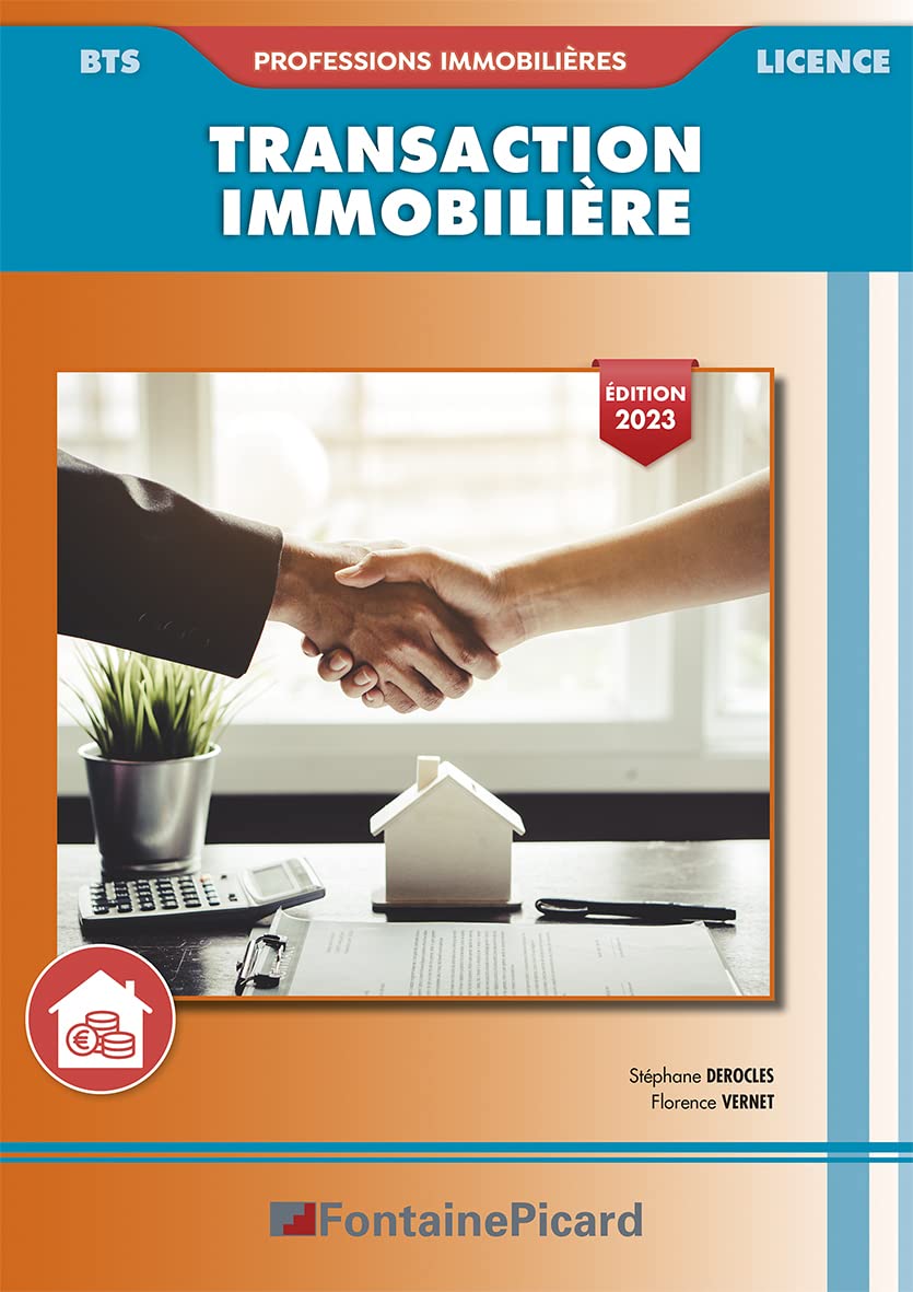 Transaction immobilière BTS Professions immobilières / Licence book