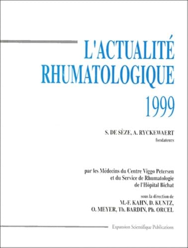 L'Actualite Rhumatologique 1999 book