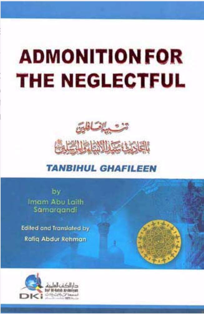 ADMONITIONFOR THE NEGLECTFUL book
