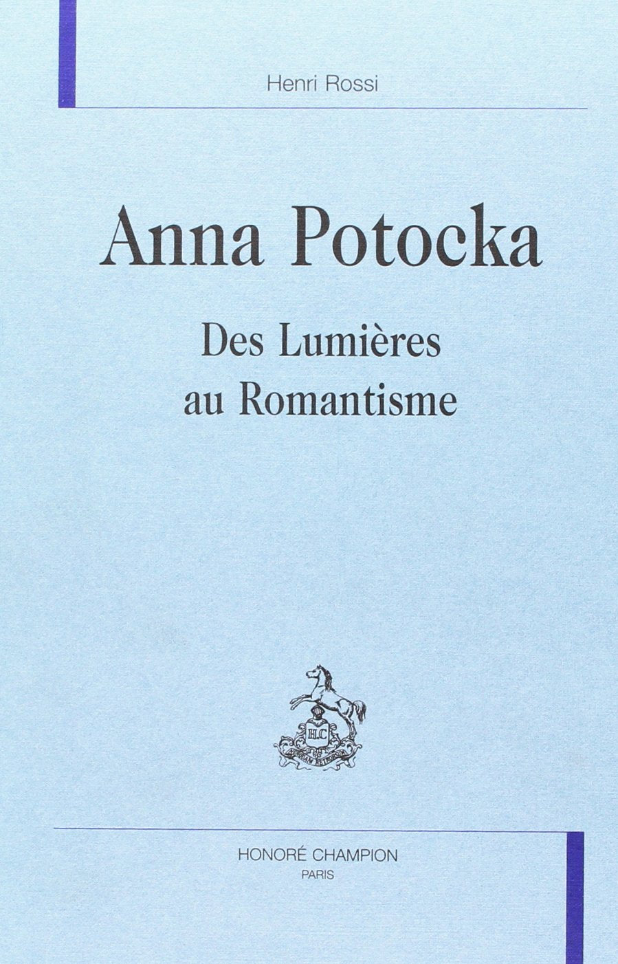 Anna potocka : des lumieres au romantisme book