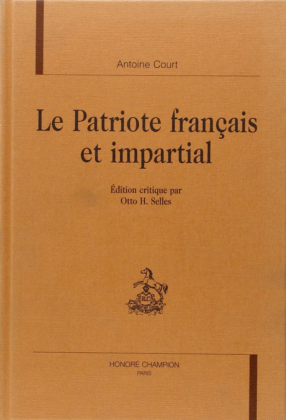 Le patriote français et impartial book