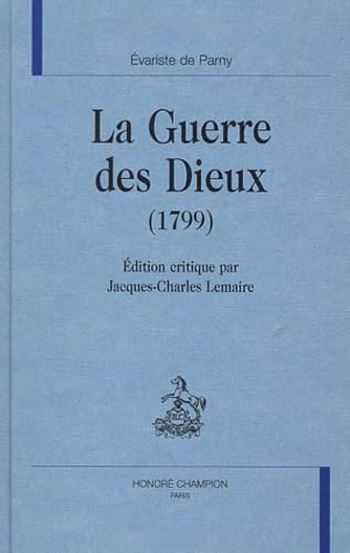 La guerre des dieux (1799) book