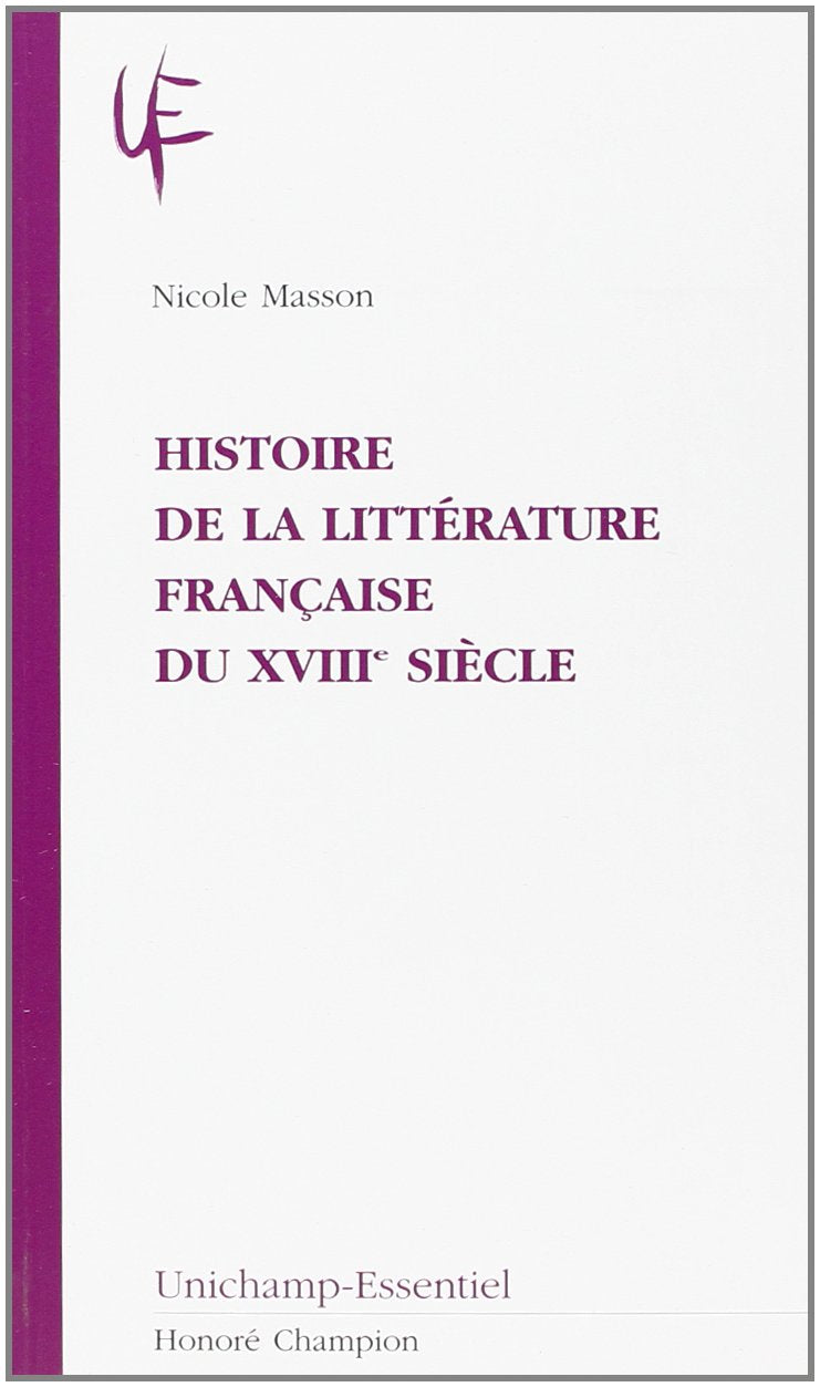 HISTOIRE DE LA LITTERATURE FRANCAISE DU XVIIIEME SIECLE book