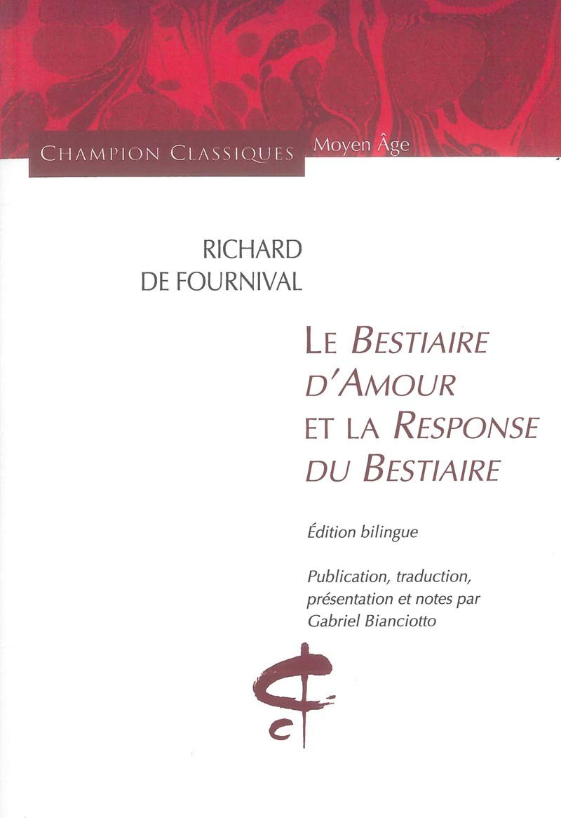 Le Bestiaire d'Amour et la response du bestiaire Contemporary literature