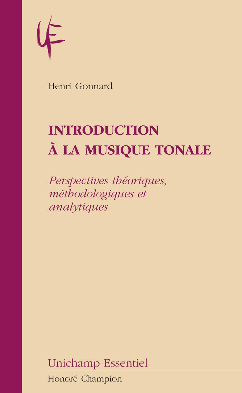 Introduction à la musique tonale. Perspectives théoriques, méthodologiques et analytiques book
