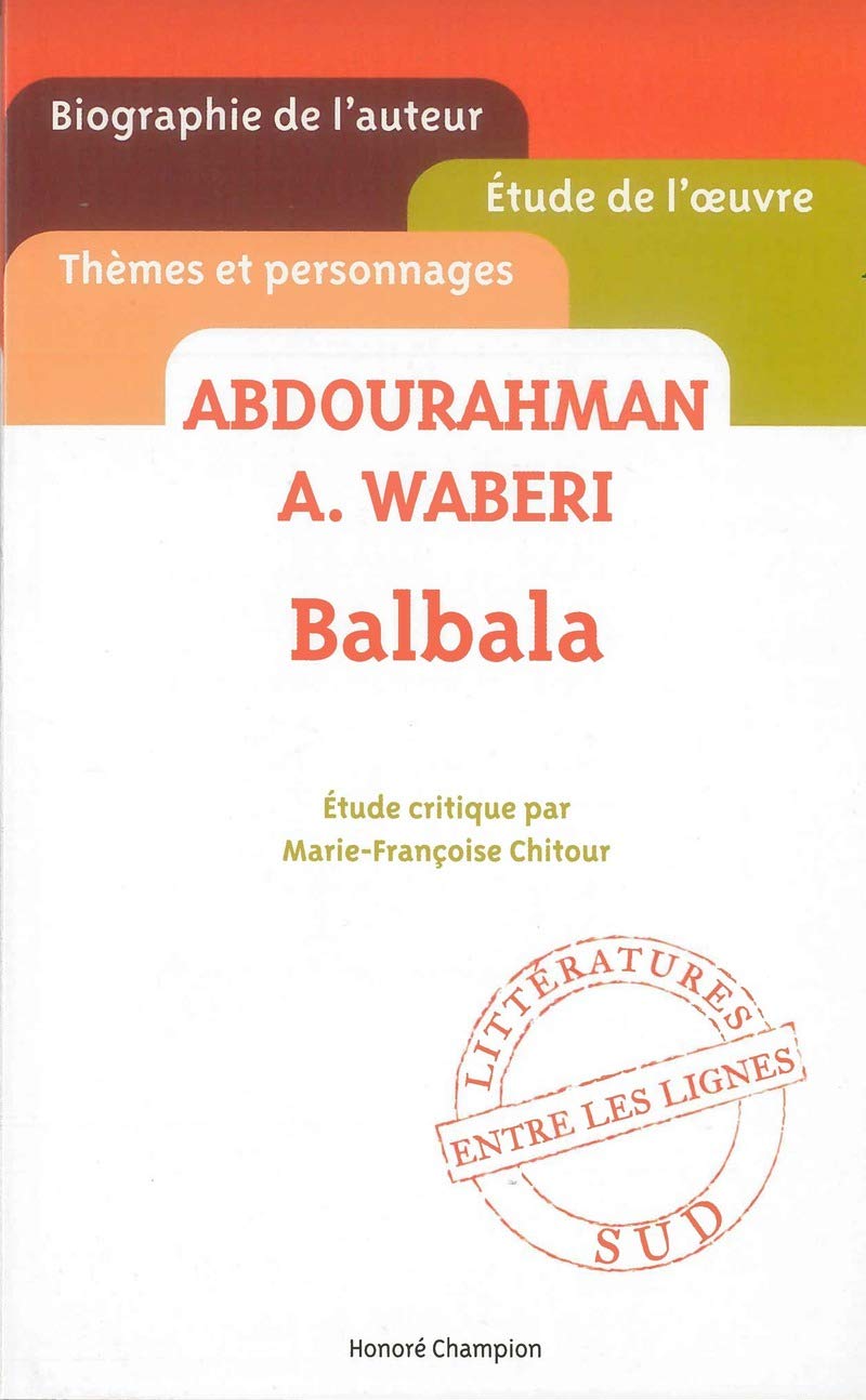 Balbala. Abdourahman A.Waberi book