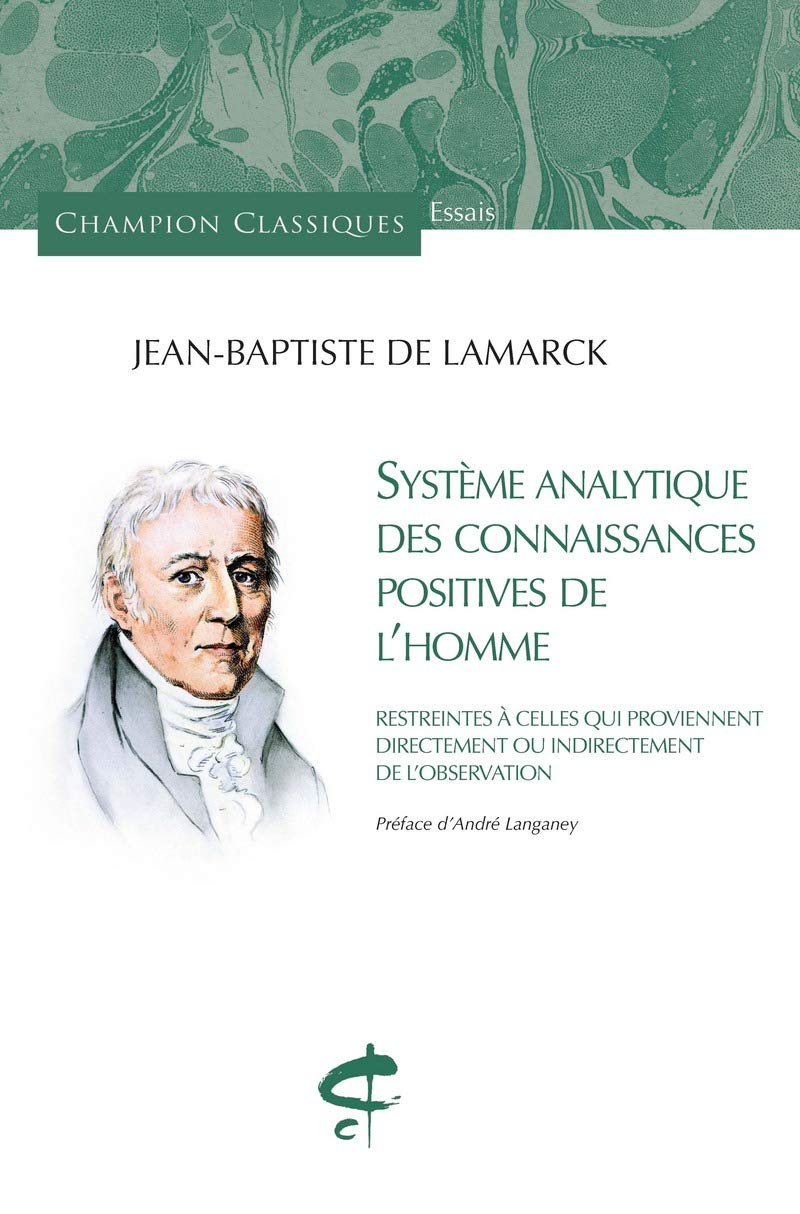 Système analytique des connaissances positives de l'homme book