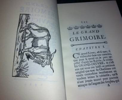 grand grimoire avec la grande clavicule de salomon, et la magie noire, ou les forces infernales dvd