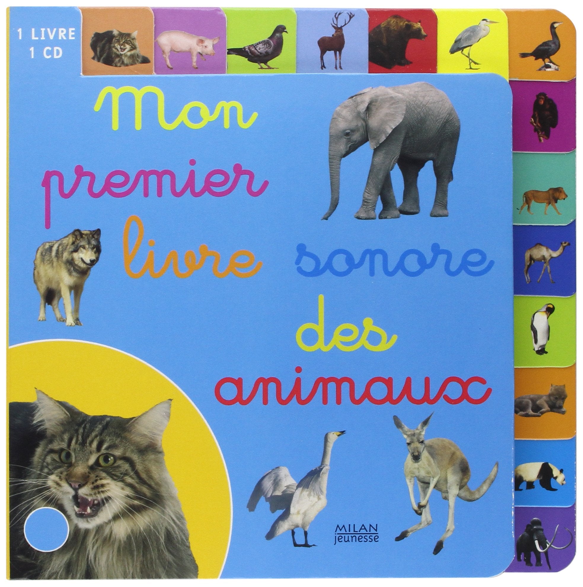 Mon premier livre sonore des animaux + CD: avec CD Books