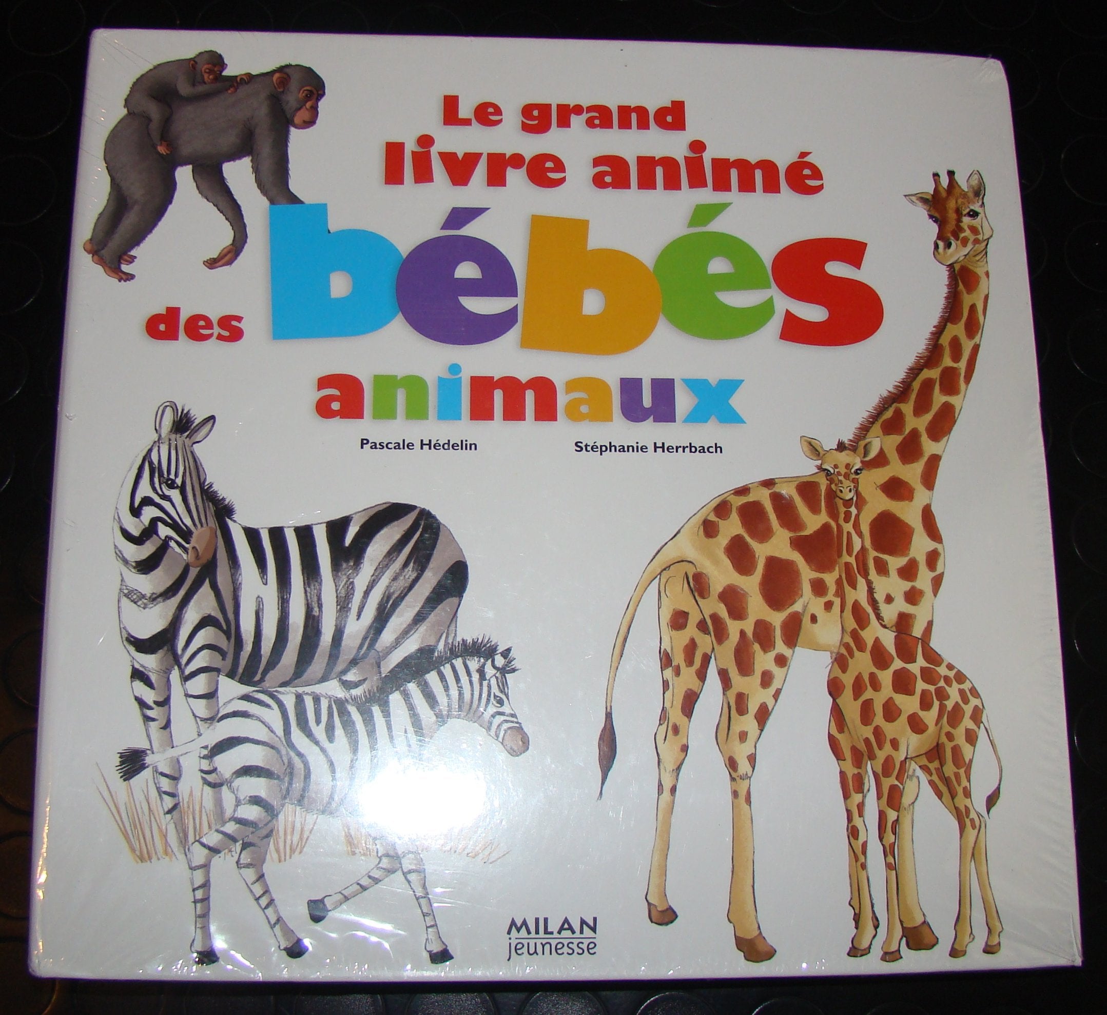 Le grand livre animé des bébés animaux book