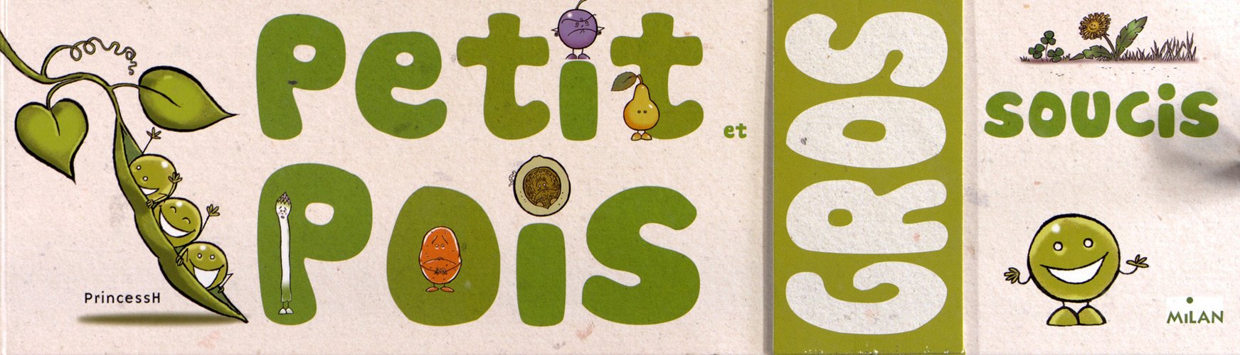 Petit pois et gros soucis: Coffret 6 livres Books