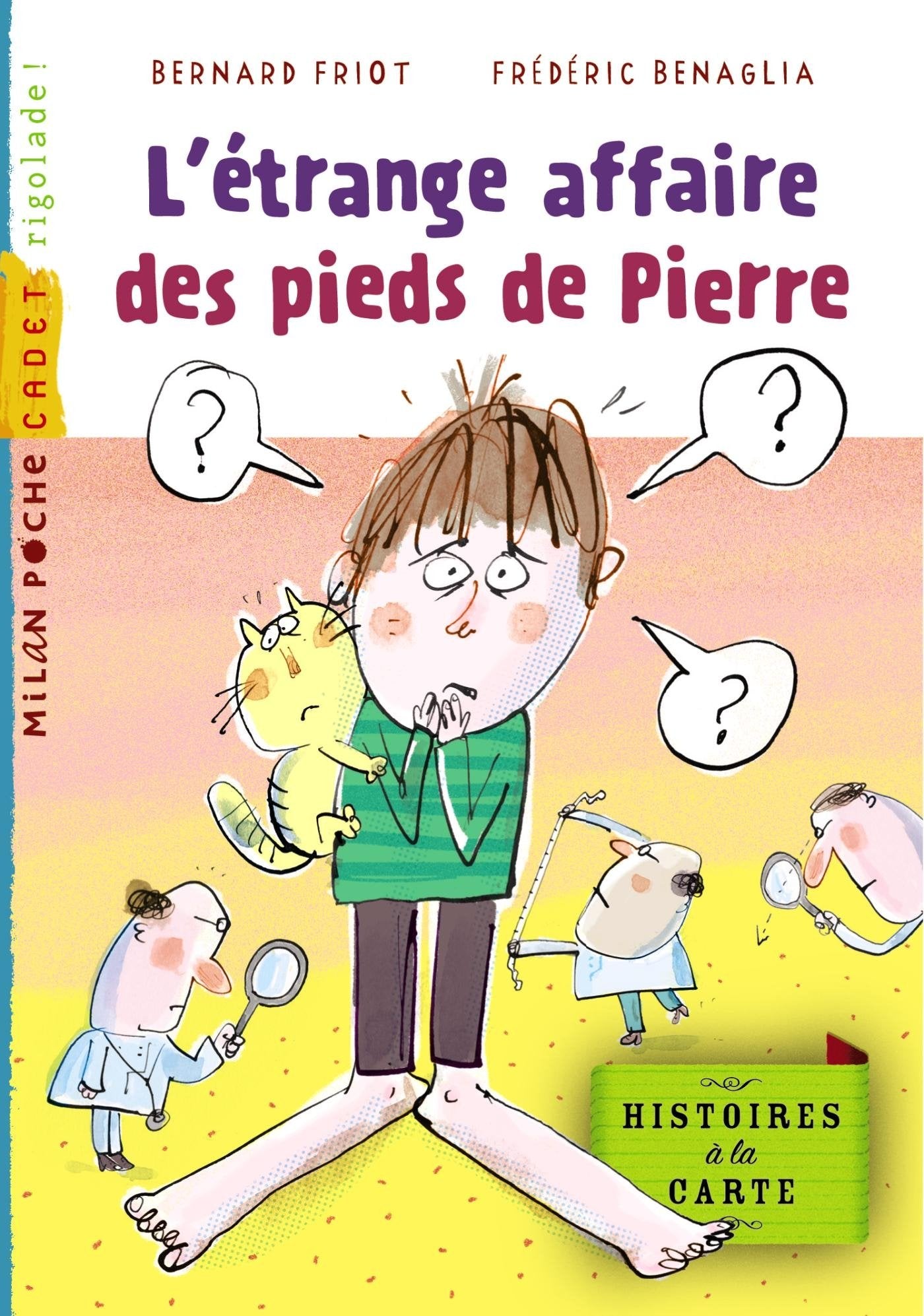 Histoires à la carte, Tome 01: L'étrange affaire des pieds de Pierre book