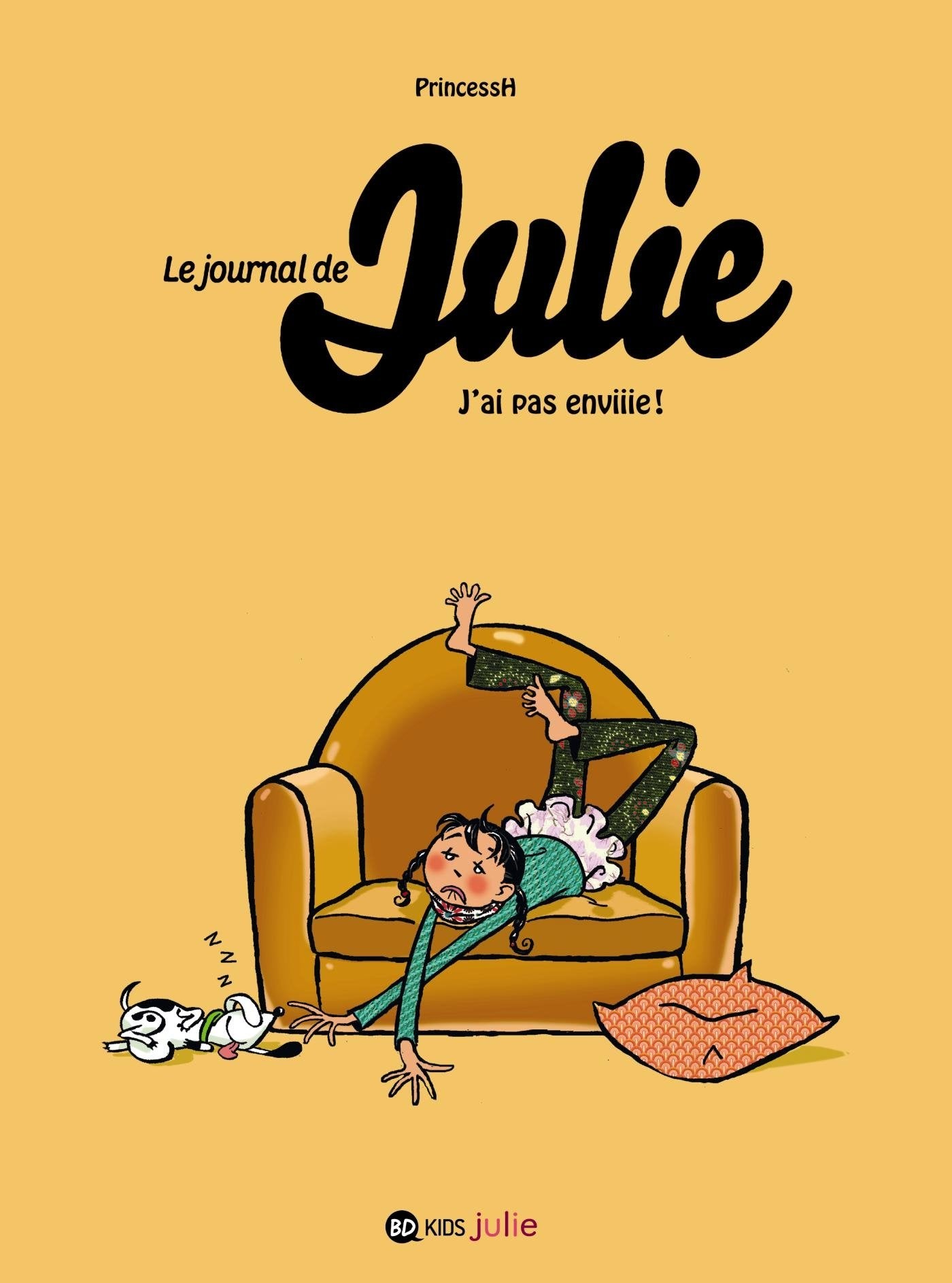 Le journal de Julie, Tome 02: J'ai pas enviiie ! Manga