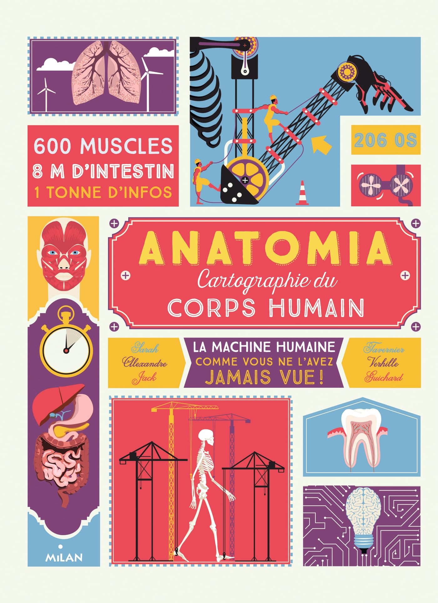 Anatomia: Cartographie du corps humain Children's books