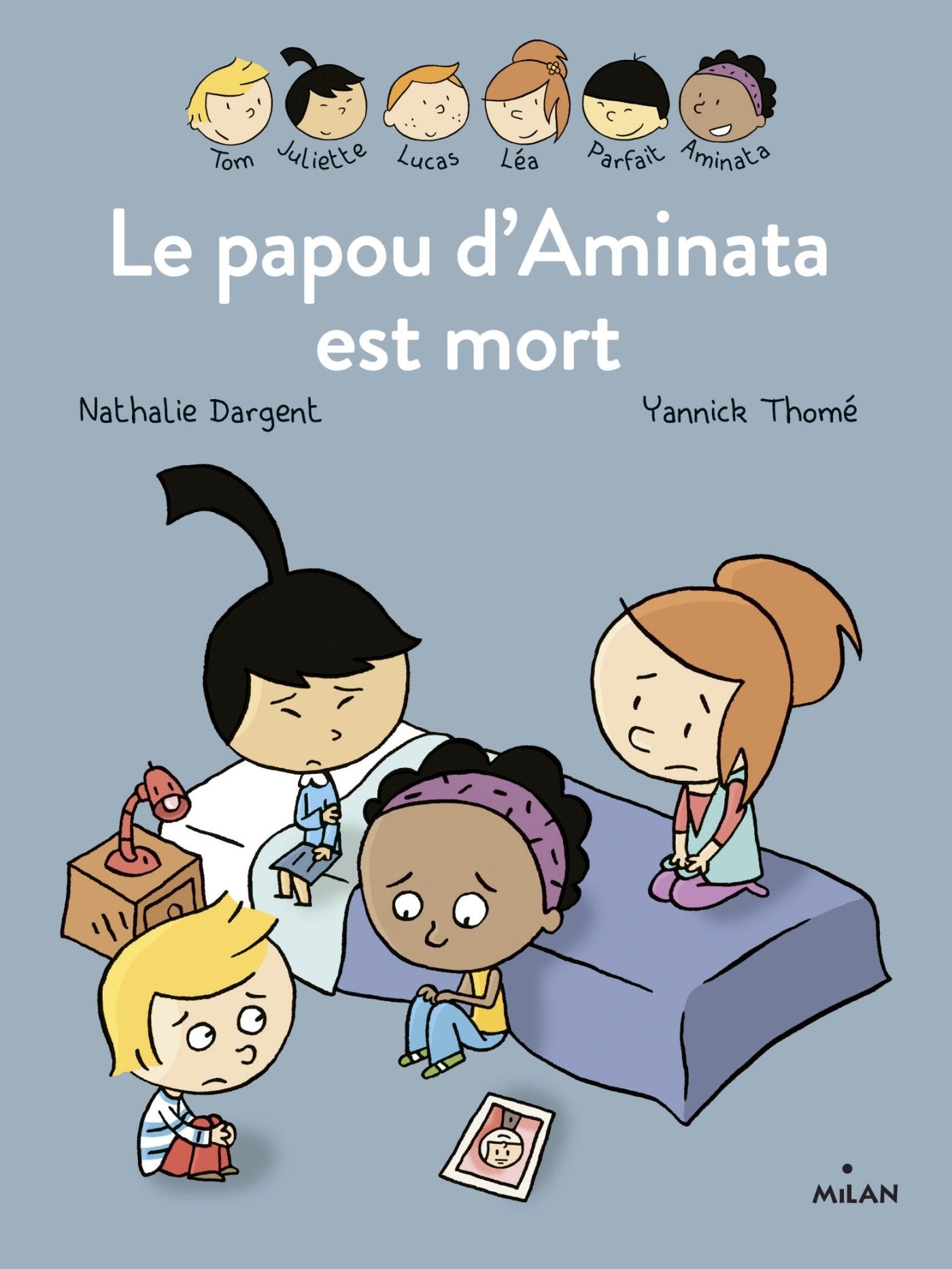 Les inséparables - Le papou d'Aminata est mort Children's books