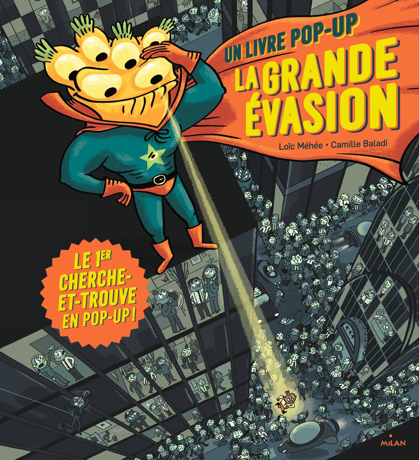 Cherche et trouve en pop-up - La grande évasion book
