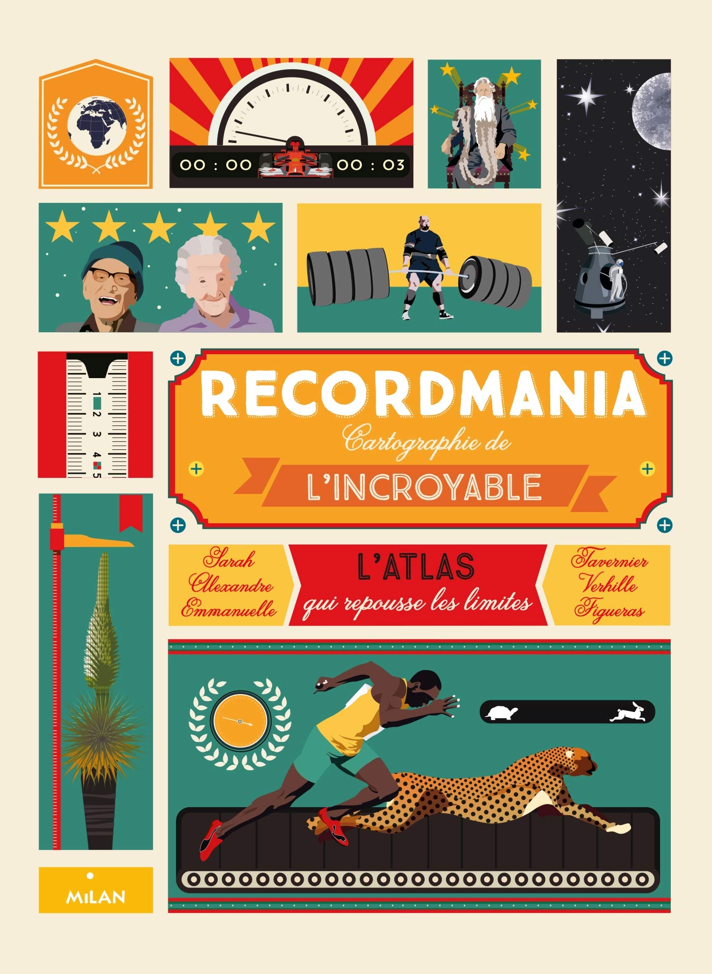 Recordmania: L'Atlas de tous les records Art & Literature