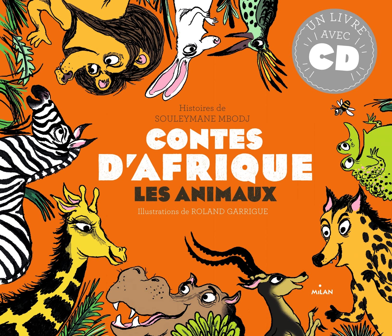 Contes d'Afrique: Les animaux (Livre/CD) Contemporary literature