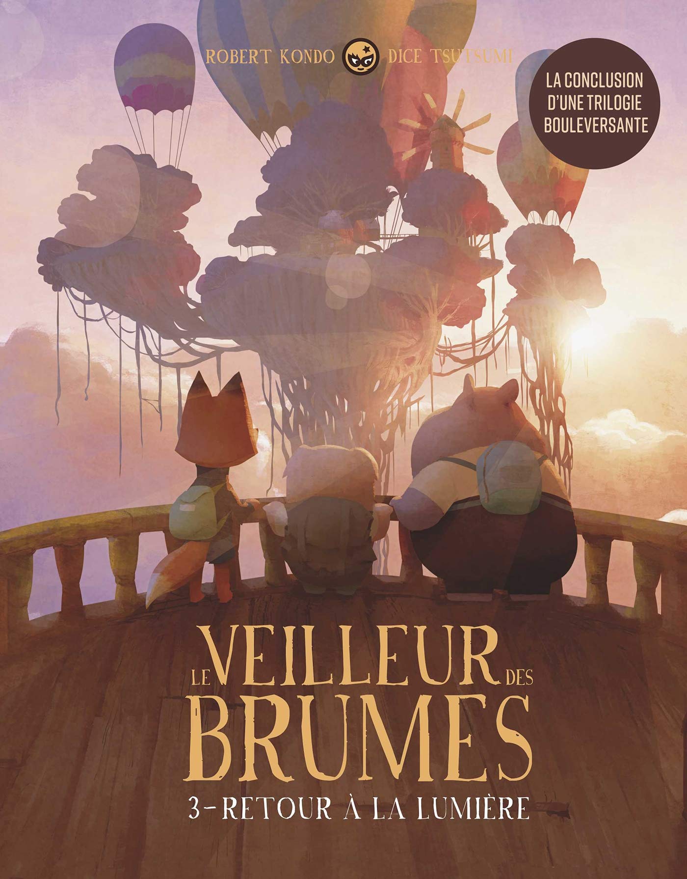 Le veilleur des brumes, tome 3 - Retour à la lumière Manga