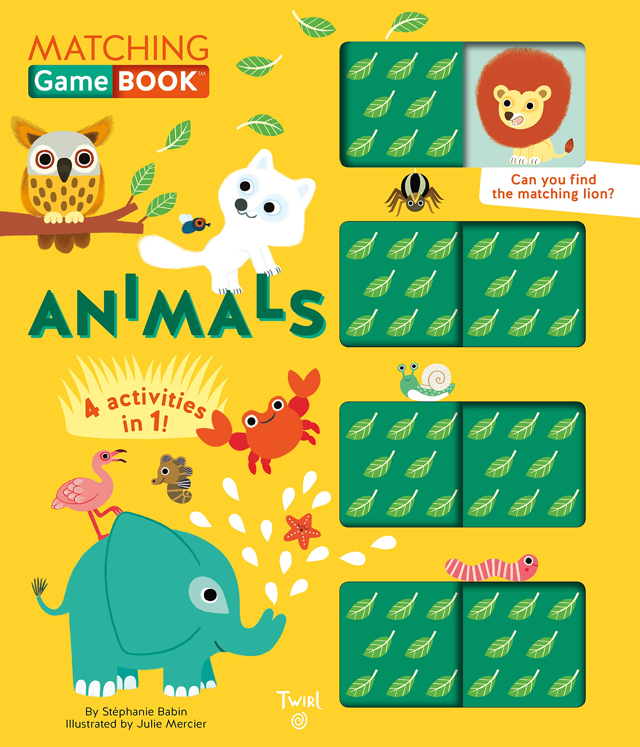 Animals: 4 Activities in 1! (Matching Game Books) book
