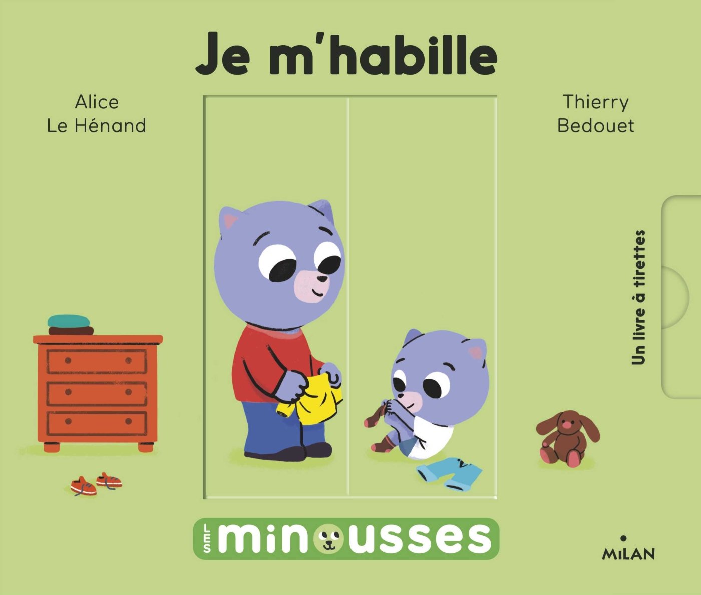 Les Minousses - Je m'habille book