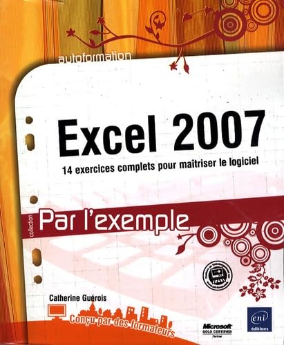 Excel 2007: 14 Exercices complets pour maîtriser le logiciel book