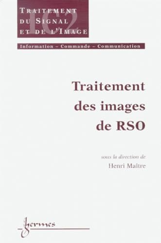 Traitement des images de radar à synthèse d'ouverture book