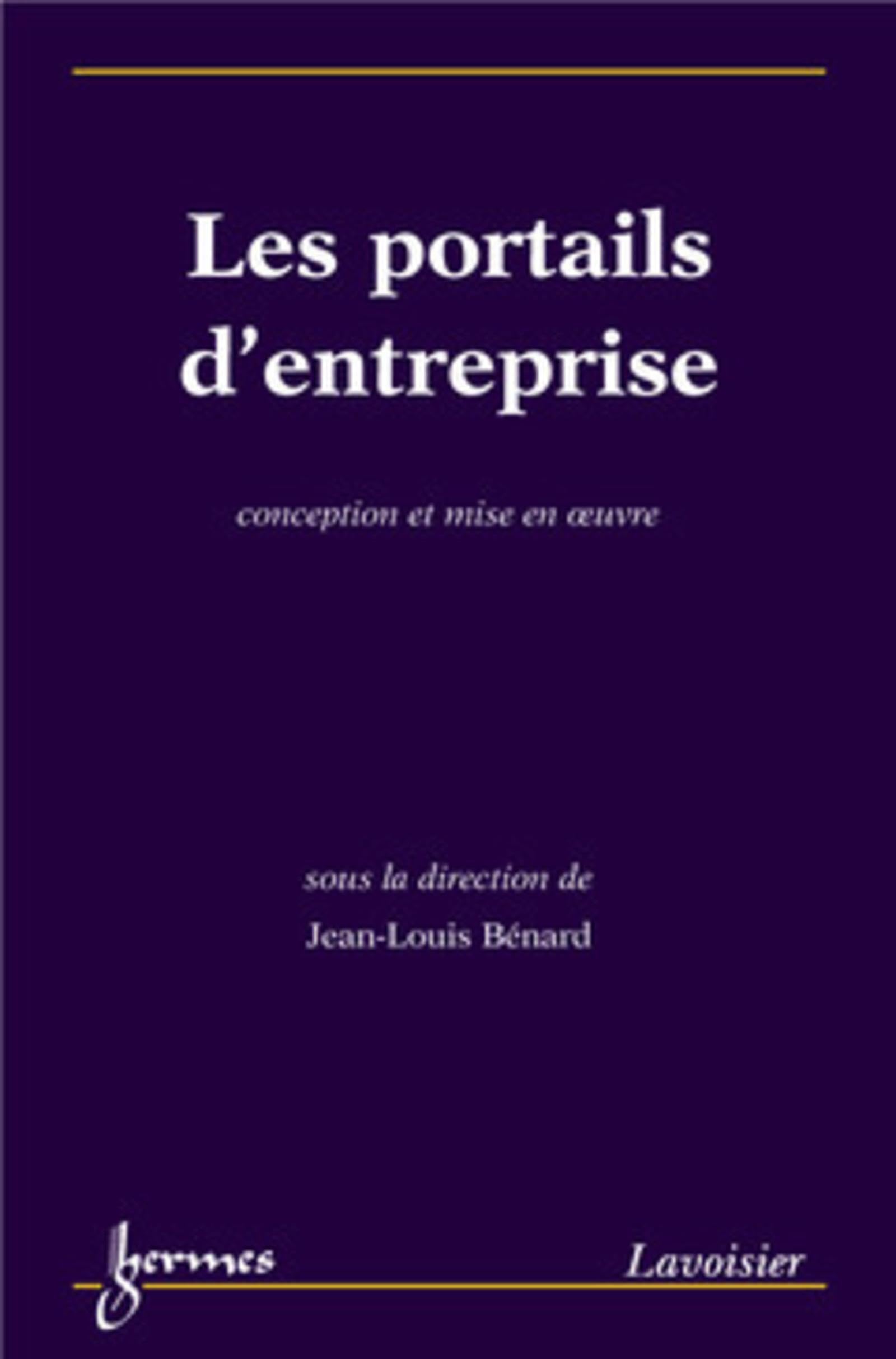 Les Portails d'entreprise : Conception et Mise en oeuvre book