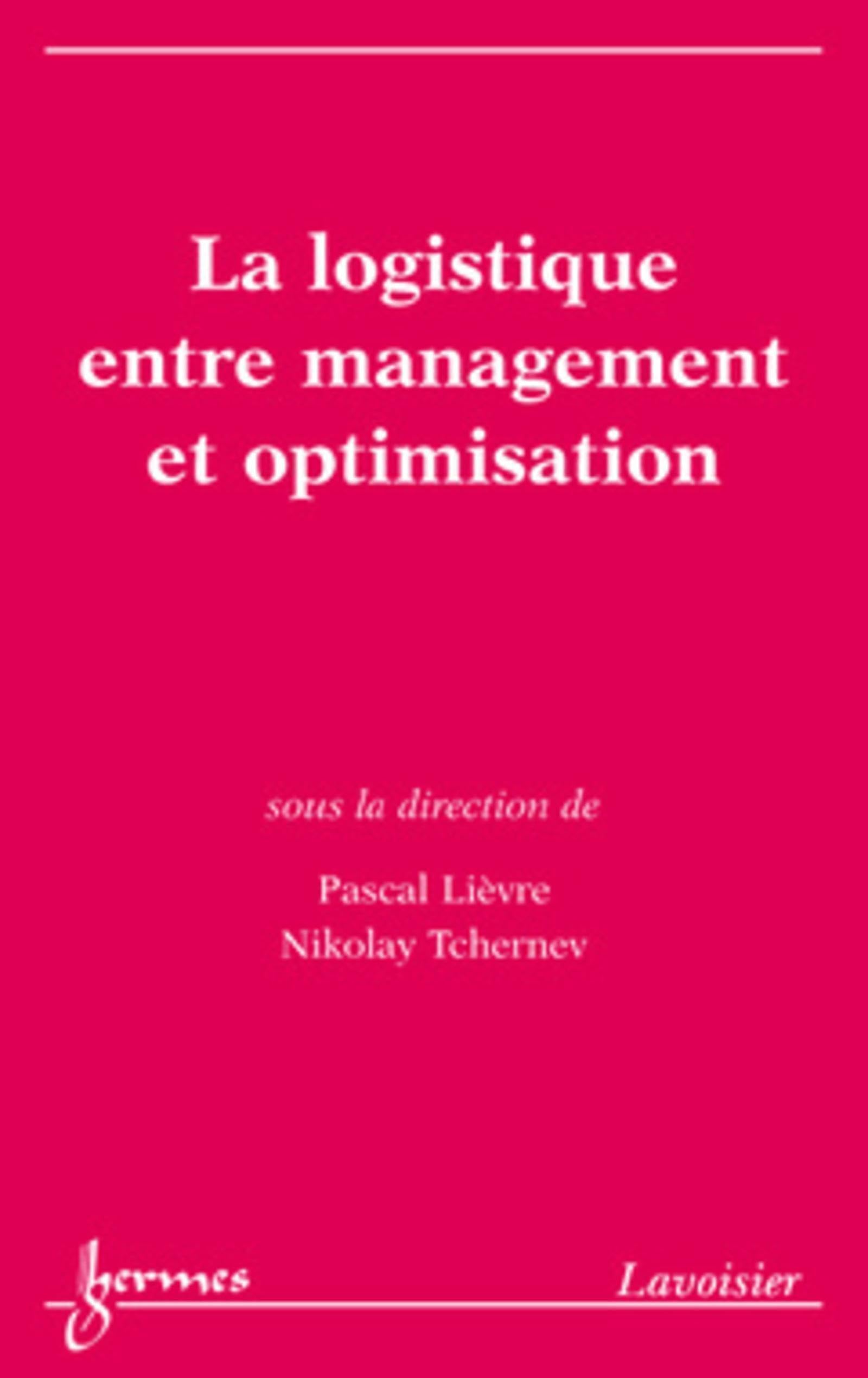 La logistique entre management et optimisation book