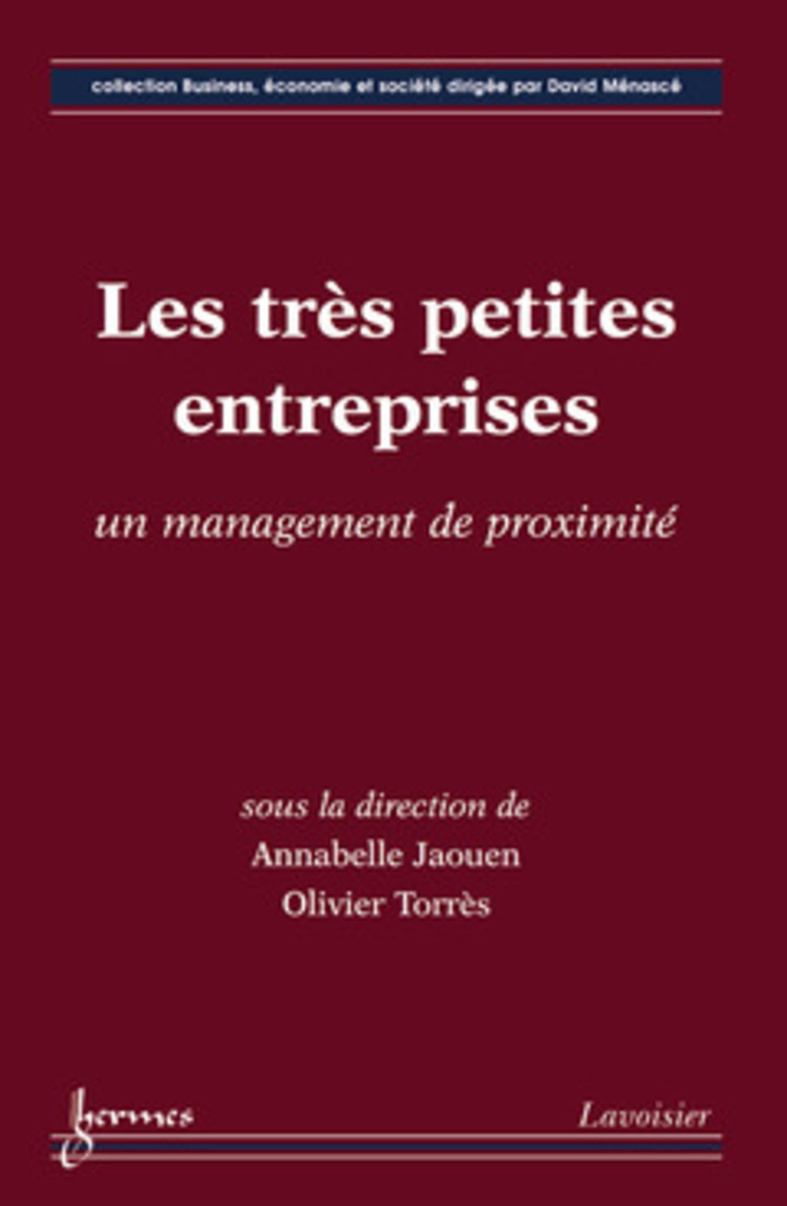 Les très petites entreprises : un management de proximité: un management de proximité book