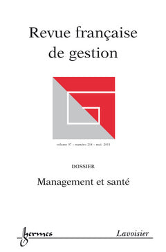 Revue française de gestion, n° 214. Management et santé book