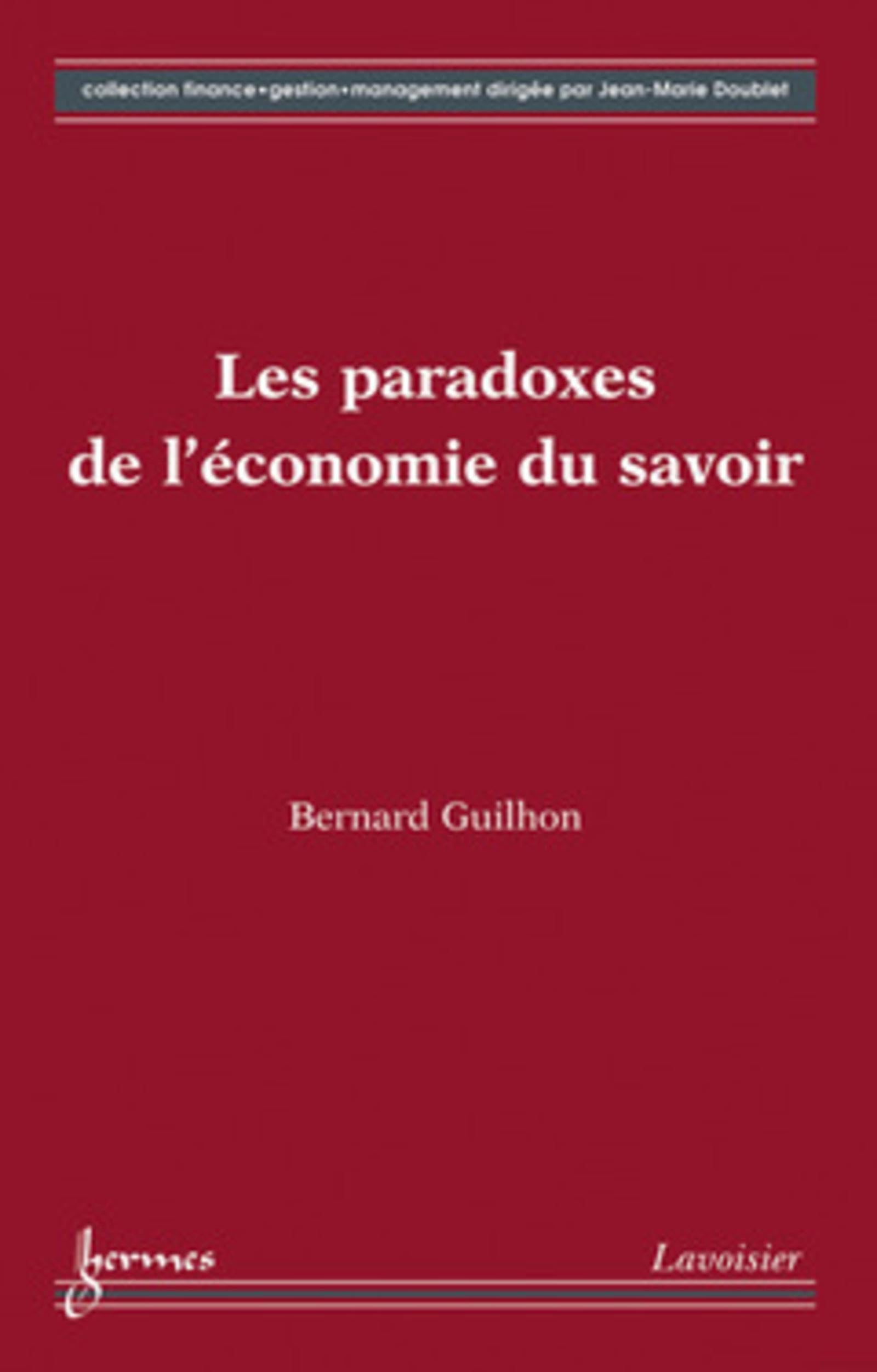 Les paradoxes de l'économie du savoir book