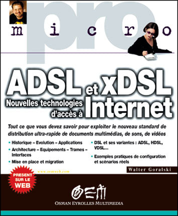 Product Image: ADSL et xDSL : nouvelles technologies d'accès à Internet
