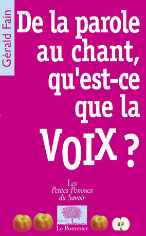 De la parole au chant, qu'est-ce que la voix ? Natural Sciences