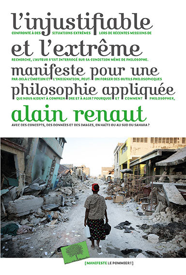 L'injustifiable et l'extrême : manifeste pour une philosophie appliquée Contemporary literature