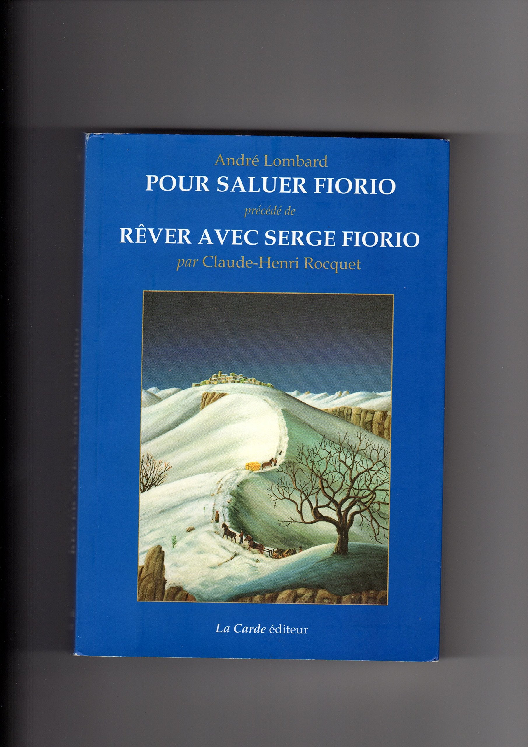 Pour saluer Fioro précédé de rêver avec Serge Fioro Books